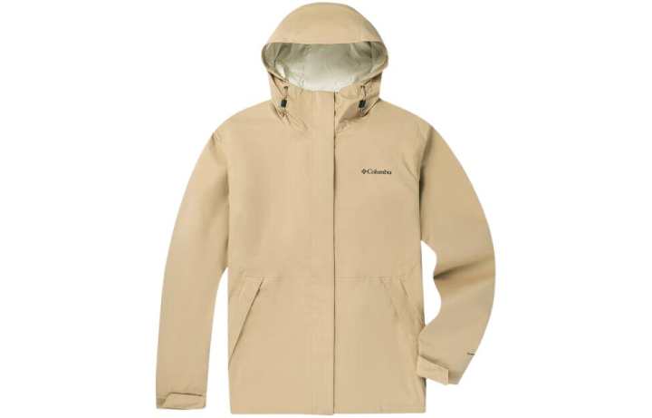 Columbia Columbia SS24 Waterproof Lightweight Windbreaker Jacket Women's Khaki