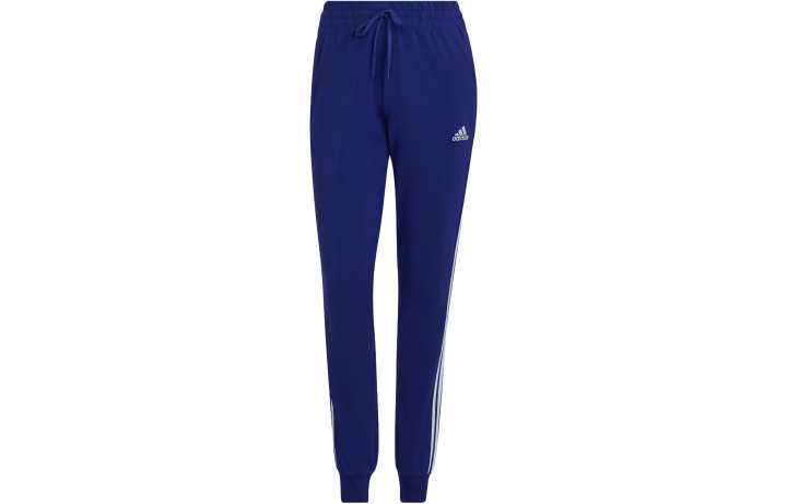 Adidas Adidas Essentials Single Jersey 3 Stripes Pants Casual Pants Women's Blue