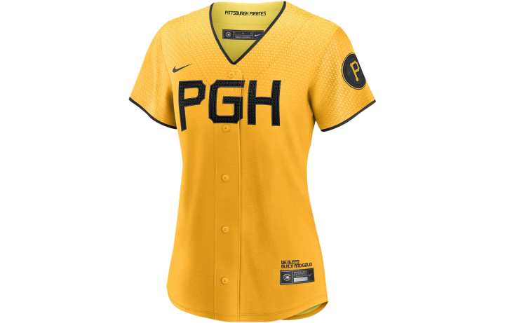 Nike Nike Mlb Pittsburgh Pirates City Connect (Roberto Clemente) Women's Replica Baseball Jersey