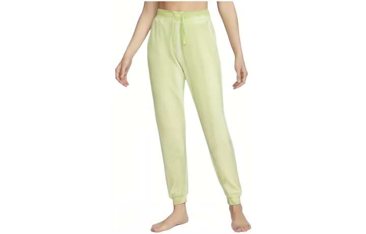 Nike Nike Knitted Sweatpants Women's Light Green Moderate Cuffed Pants