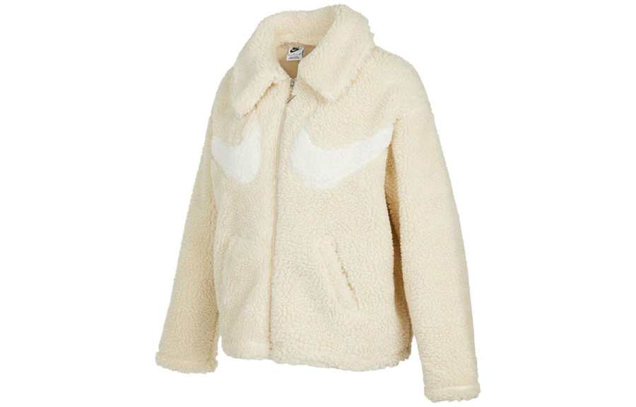 Nike Nike Swoosh Women'ss Full Zip Jacket Asia Sizing Rattan/Sail