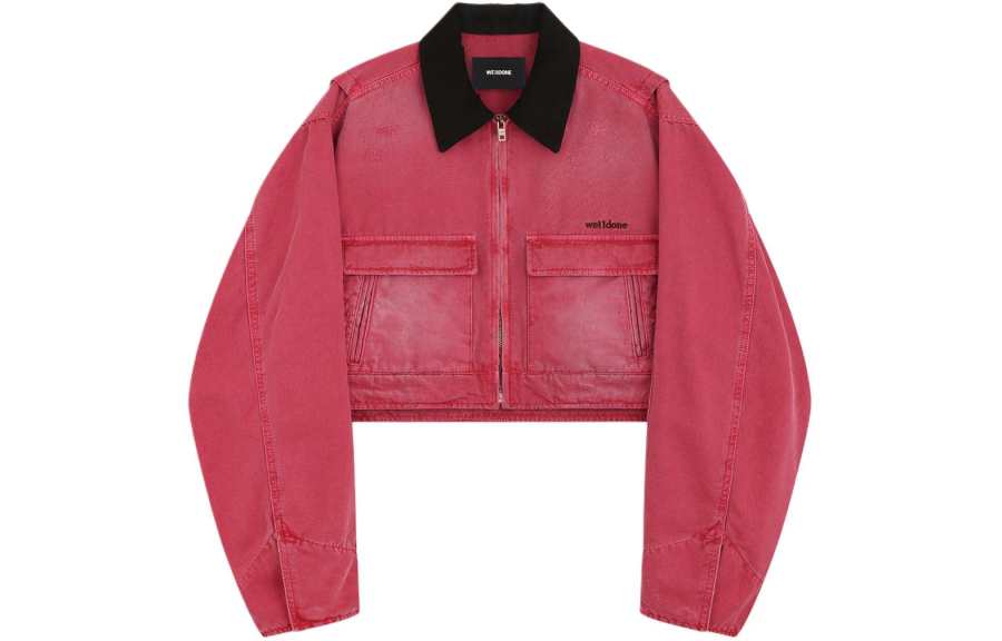 WE11DONE WE11DONE SS24 Denim Jacket Women's Pink