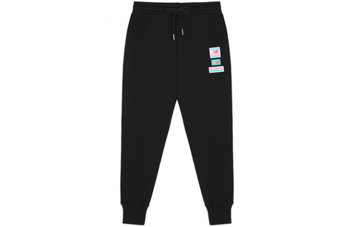 New Balance New Balance Knitted Sweatpants Women's Black Moderate Cuffed Pants