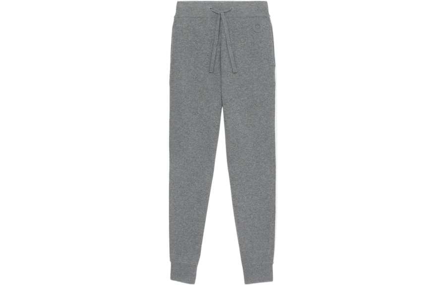 Burberry Knitted Sweatpants Women's Gray