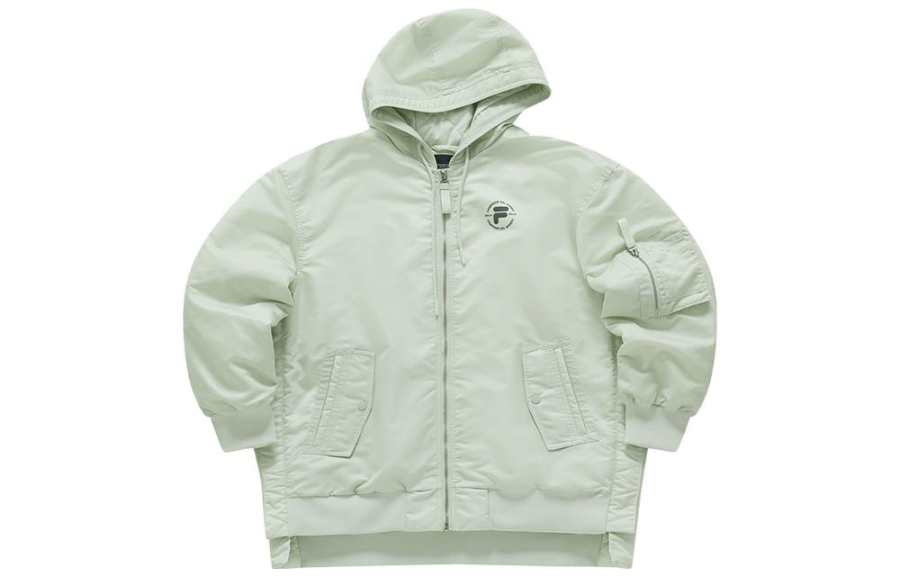 FILA FUSION UNIFORM Puffer Jacket Women's Tea Massage Green