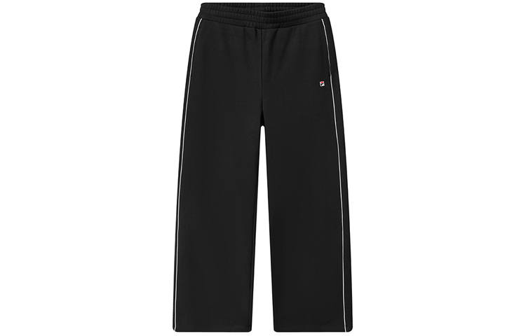 FILA Casual Pants Women's Black Moderate Straight Fit Pants