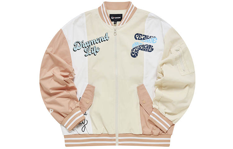 FILA FUSION BASEBALL Jacket Women's Cinnamon Orange