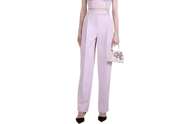 Self-portrait Self portrait FW22 Casual Pants Women's Pink