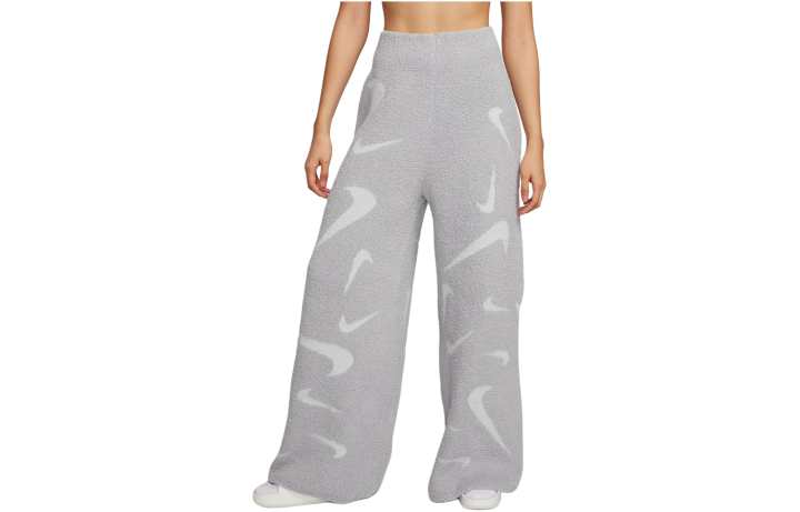 Nike Nike Sportswear Phoenix Cozy Bouclé Casual Pants Women's Light Smoke Gray