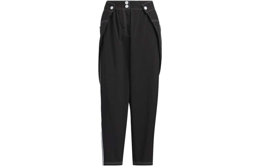Adidas Originals HAREM Knitted Sweatpants Women's Black Moderate Harem Pants