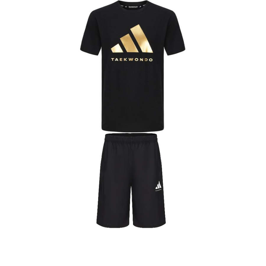 Adidas Adidas Taekwondo Casual Sportswear Unisex Black