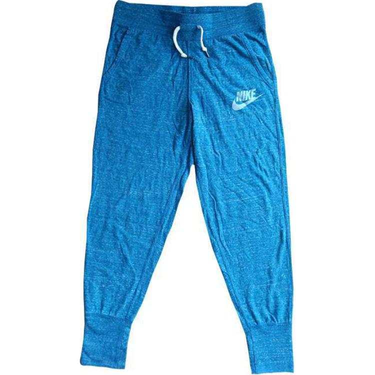 Nike Nike Casual Pants Women's Blue Thin Slim Fit Pants
