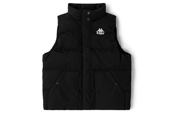 Kappa Down Vests Women's Stand Collar Moderate Other