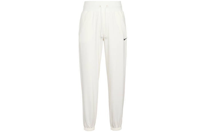 Nike Nike Knitted Sweatpants Women's White Moderate Cuffed Pants
