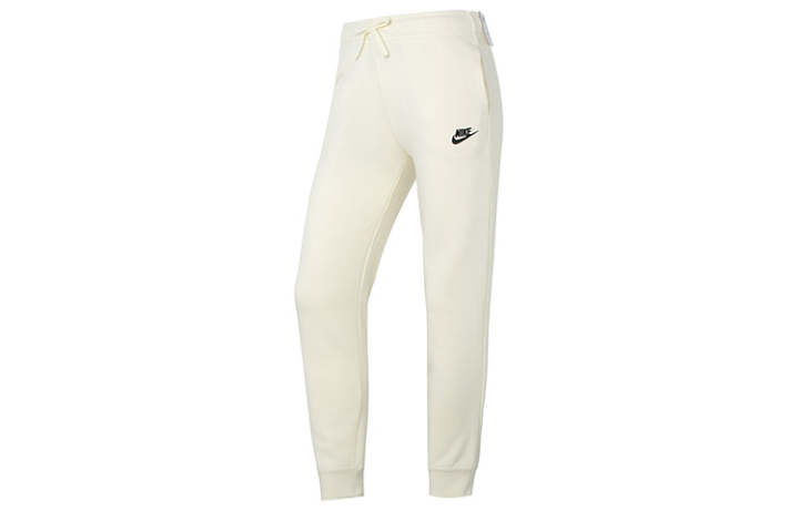 Nike Nike Knitted Sweatpants Women's White Moderate Cuffed Pants