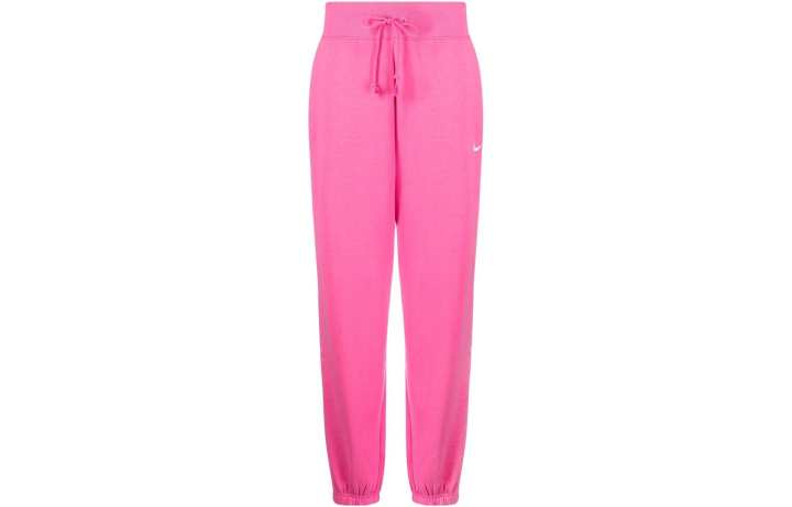 Nike Nike Knitted Sweatpants Women's Pink Moderate Cuffed Pants