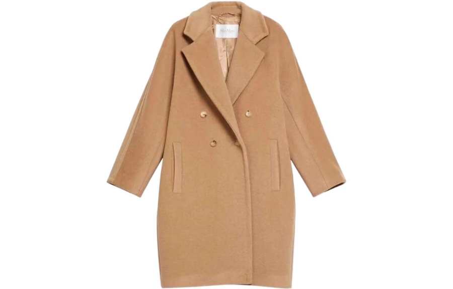 MaxMara MaxMara Velvet Jackets Women's Camel Lapel Moderate