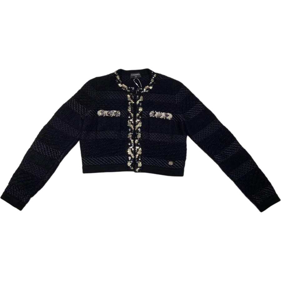 CHANEL 20A Knitwear Women's Black