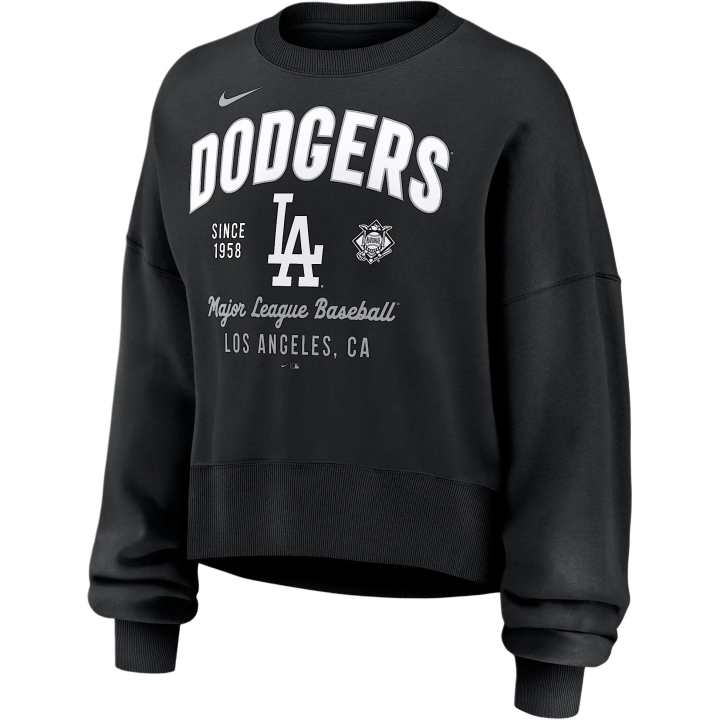 Nike Nike Los Angeles Dodgers Women's Nike Mlb Pullover Crew