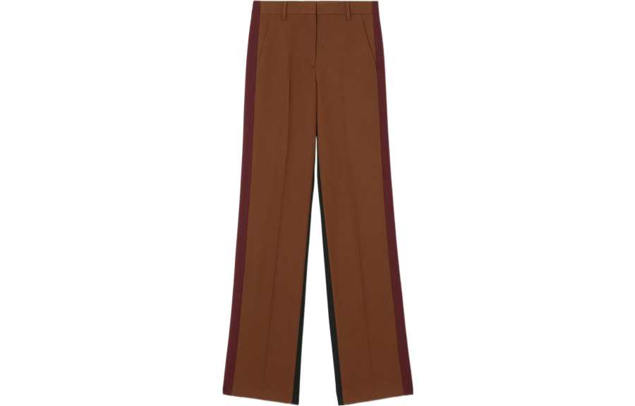 Burberry High waist Wool blend Trousers