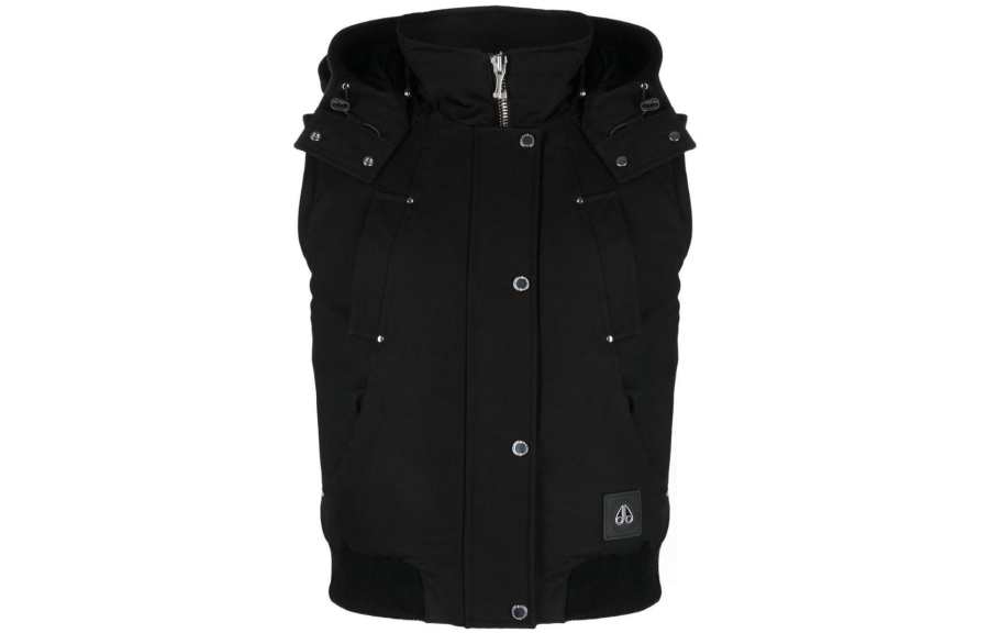 Moose Knuckles Vests Women's Black Moderate Other