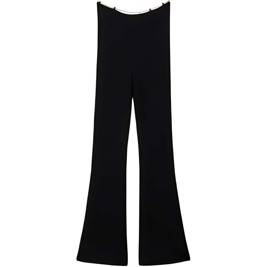 Alexander Wang Alexander Wang Ribbed Bootcut Pants