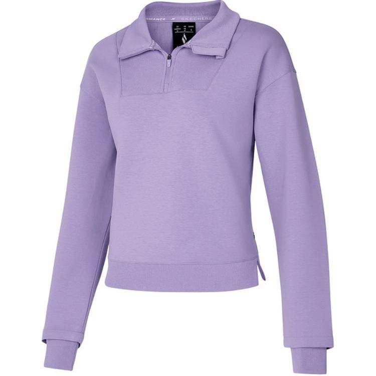 Skechers Comfortable Sports Collection Sweatshirt Women's Purple
