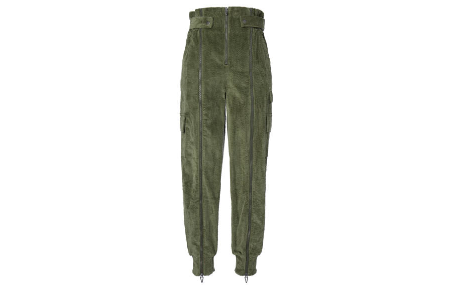 Adidas Originals Adidas Ivy Park Halls Of Ivy Corduroy Zipper Pants All Gender Wild Pine