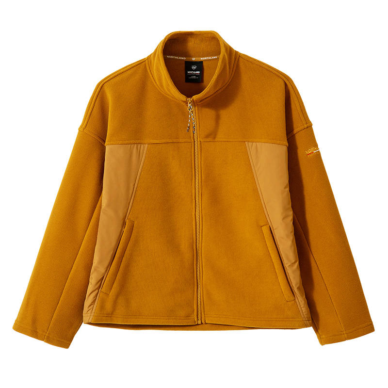 NORTHLAND Velvet Jackets Women's Stand Collar Moderate
