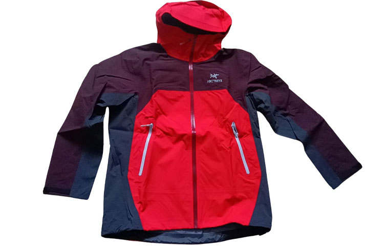 Arcteryx Arc'teryx BETA Lightweight Windbreaker Jacket Women's Red & Brown Gray/Dope Red/Maroon/Graphite