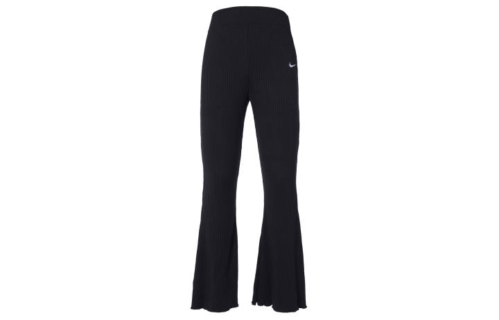 Nike Nike Sportswear Women'ss High Waist Ribbed Jersey Pants Asia Sizing Black