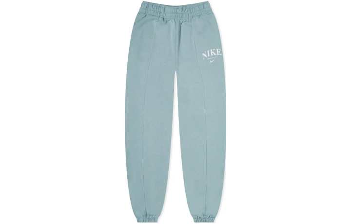 Nike Nike Knitted Sweatpants Women's Cyan Moderate Cuffed Pants