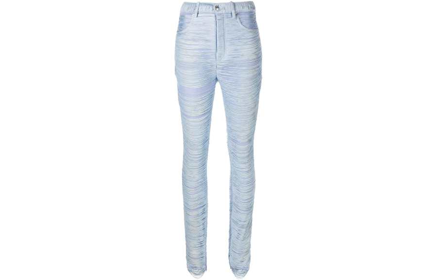 Alexander Wang Alexander Wang Fringe Power Mesh Pants