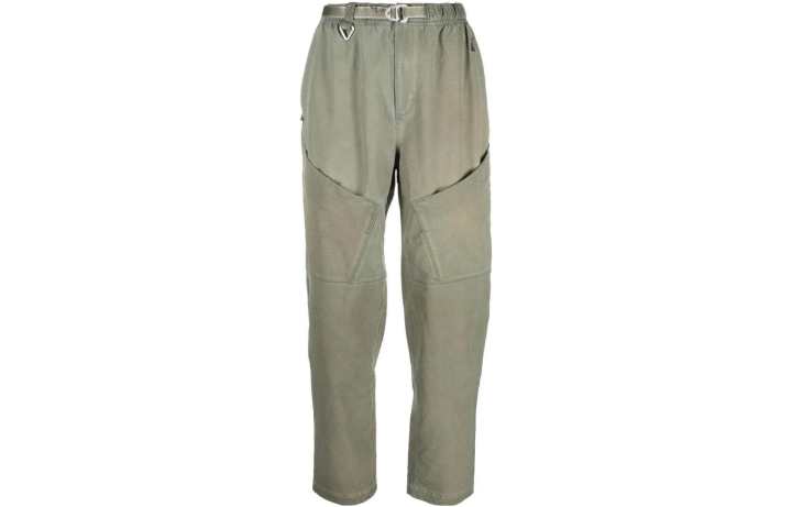 Nike Nike Casual Pants Women's Green Moderate Straight Fit Pants