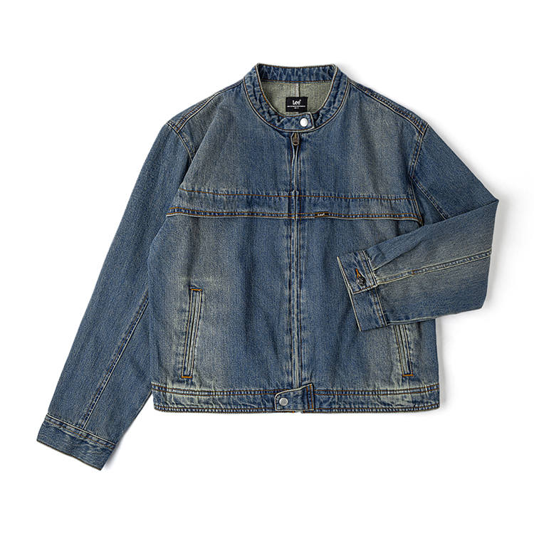 Lee Lee Denim Jacket Women's Medium Blue