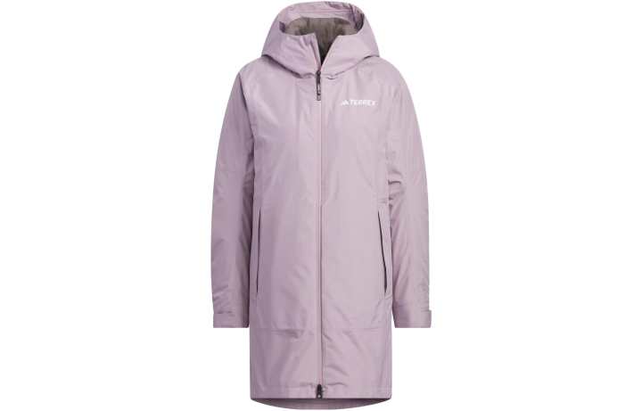 Adidas Adidas Waterproof, Windproof, And Rainproof Windbreaker Jacket Women's Pink