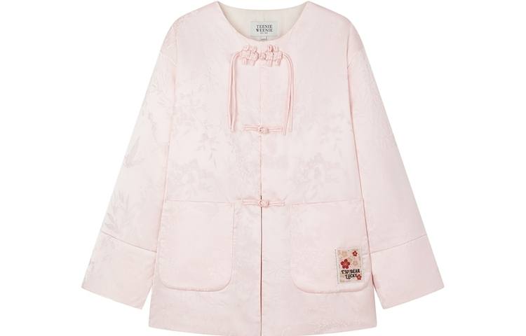 Teenie Weenie Cropped Coat Women's Pink
