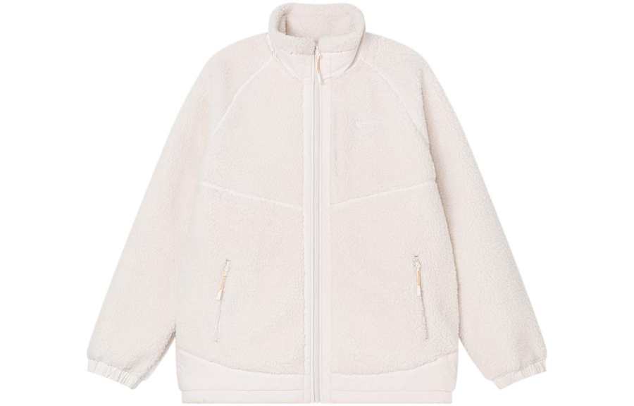 MERRELL Velvet Jackets Women's Ecru Stand Collar Moderate