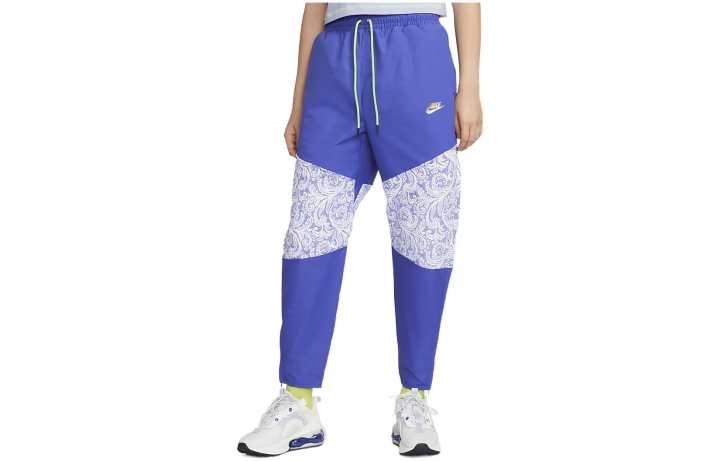 Nike Nike Knitted Sweatpants Women's Blue Moderate Tapered Pants