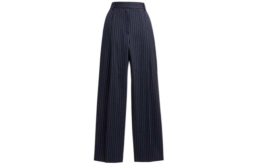COACH SS24 Casual Pants Women's Marine Blue