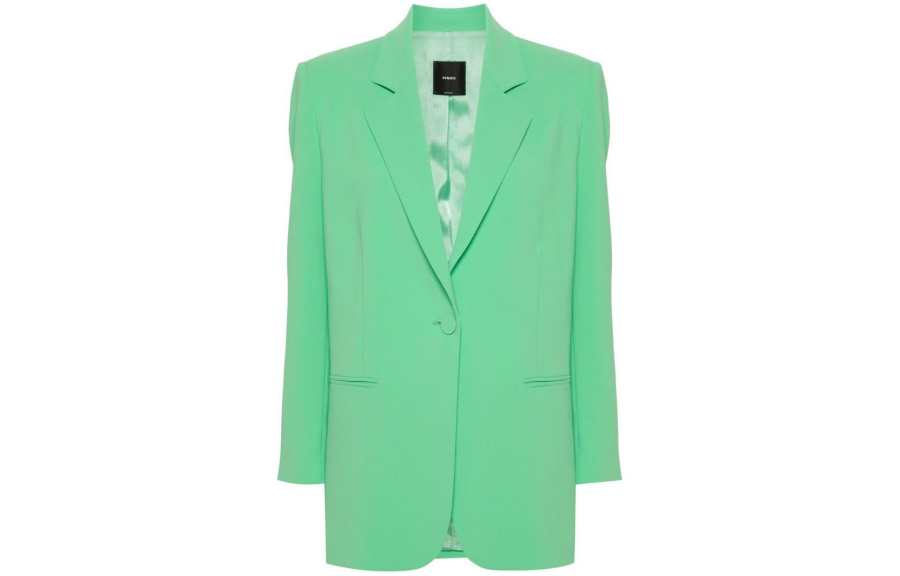 PINKO SS24 Business Suit Coat Women's Green