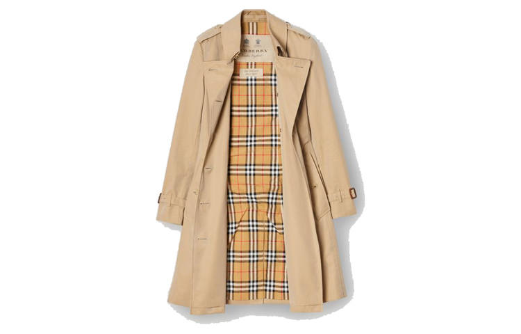 Burberry Trench Coat Women's Honey