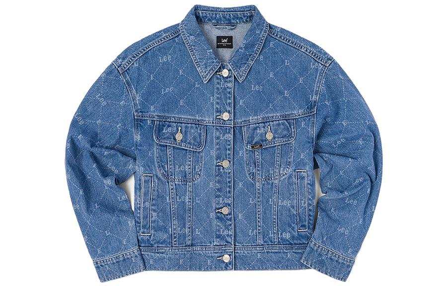 Lee Lee Denim Jacket Women's Medium Blue