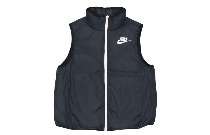 Nike Nike Down Vests Women's Black Stand Collar Moderate Urban Techwear