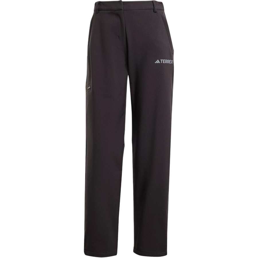 Adidas Adidas XPLORIC BRUSHED SOFTSHELL Casual Pants Women's Black