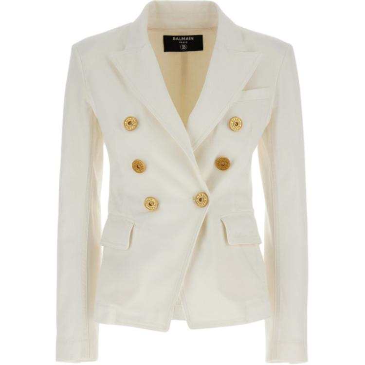 BALMAIN BALMAIN Button Detailed Denim Blazer