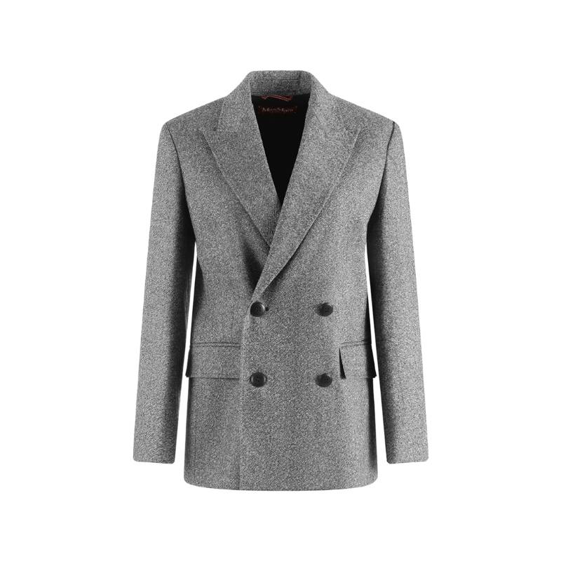 MaxMara Studio MaxMara Studio Double-Breasted Long-Sleeved Jacket