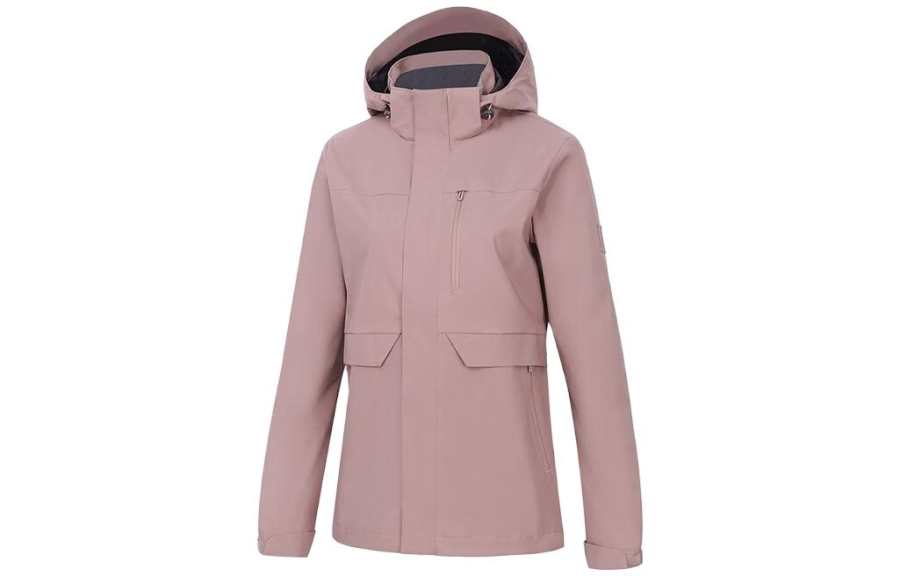 Li-Ning Li Ning Trench Coat Women's Wood Pink