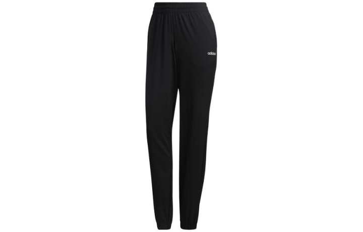 Adidas Adidas Essential Casual Pants Women's Black Moderate Cuffed Pants