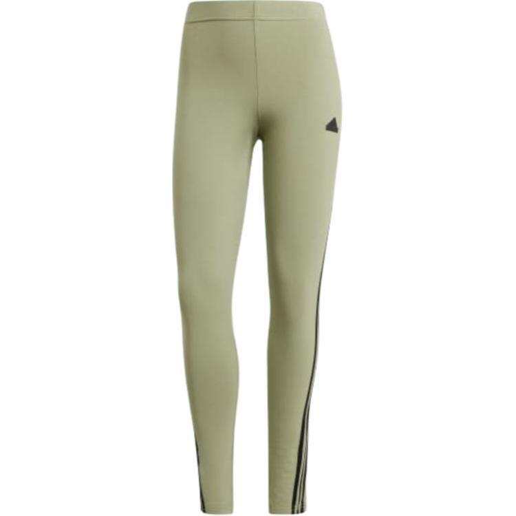 Adidas Adidas Women's Future Icons 3 Stripes Leggings Tent Green
